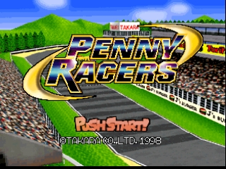 Penny Racers (Europe) Title Screen